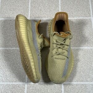 adidas Yeezy Boost 350 V2 Slip On  Mens Yellow Sneakers Casual Shoes FX9034 Sz 9